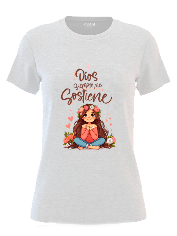 Blusa Dios siempre me sostiene