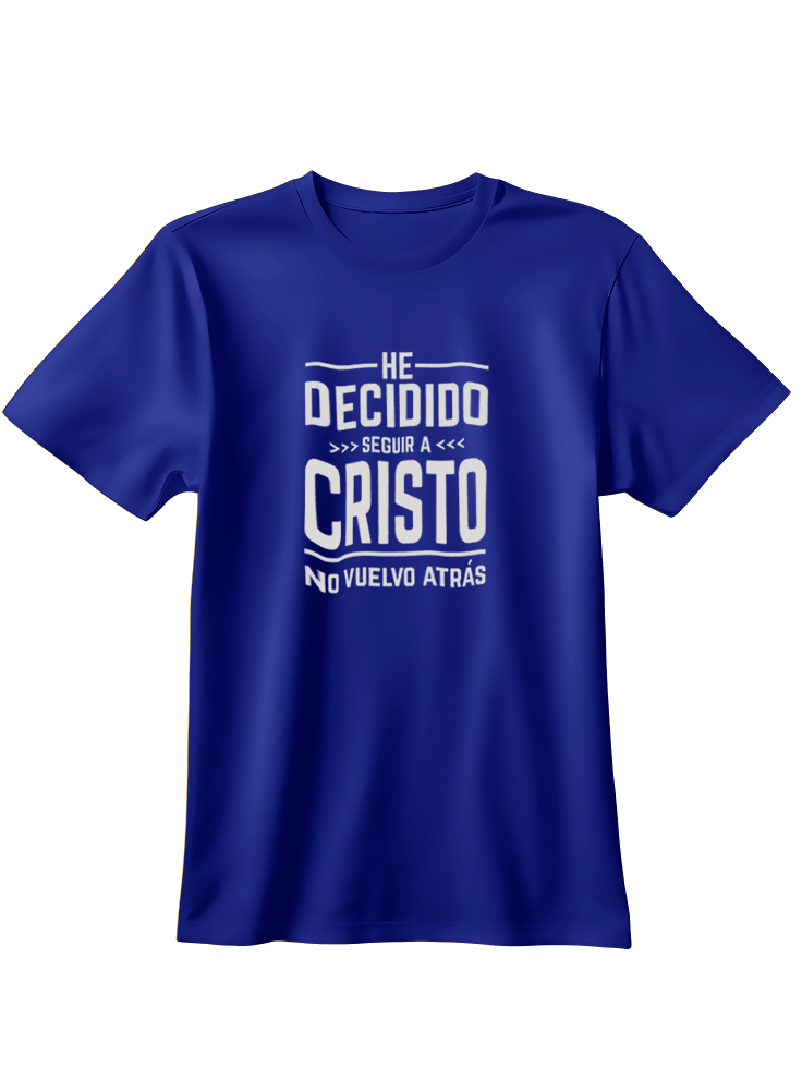 Camiseta he decidido seguir a Cristo