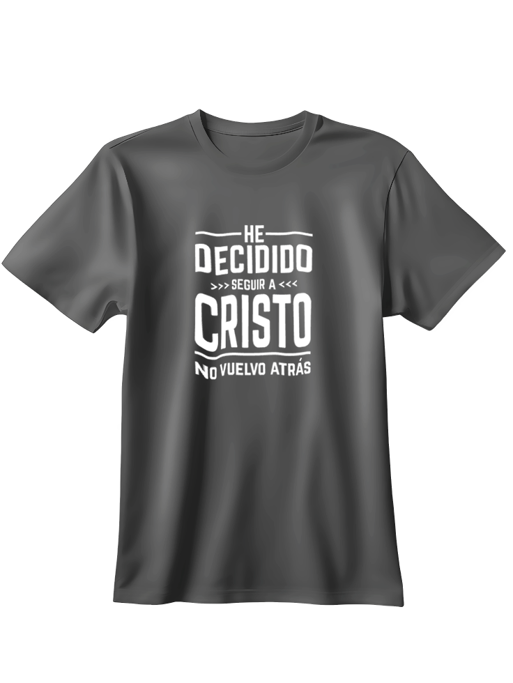 Camiseta he decidido seguir a Cristo