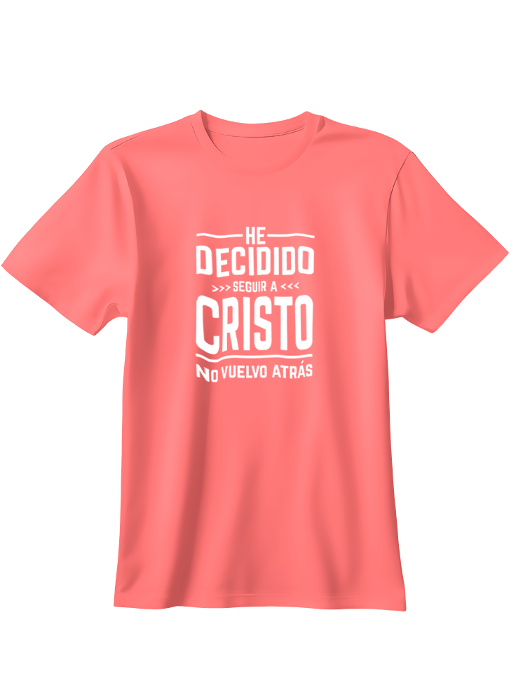 Camiseta he decidido seguir a Cristo