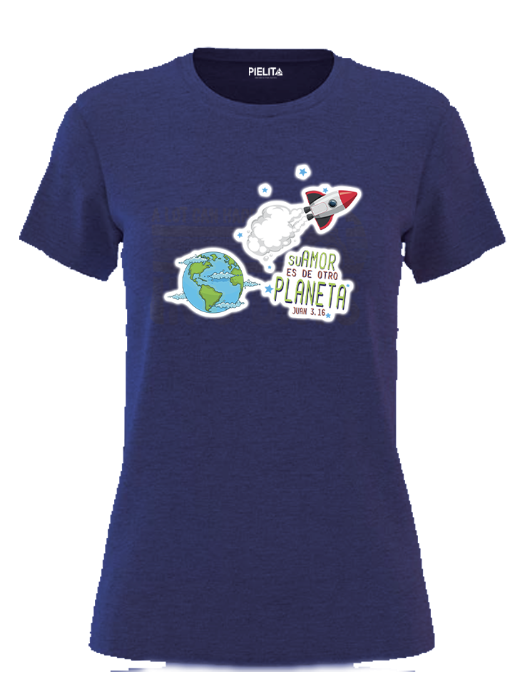 Blusa su amor es de otro planeta