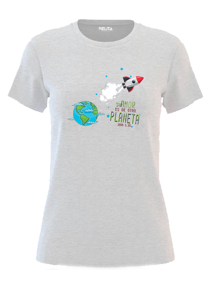 Blusa su amor es de otro planeta