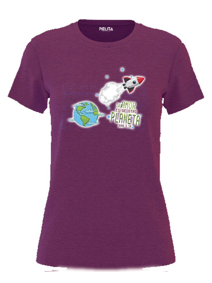 Blusa su amor es de otro planeta
