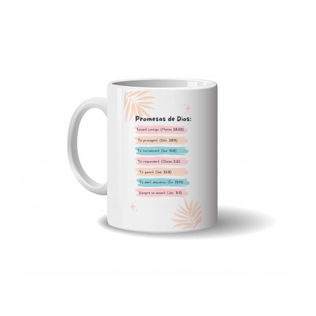 Taza promesas de Dios