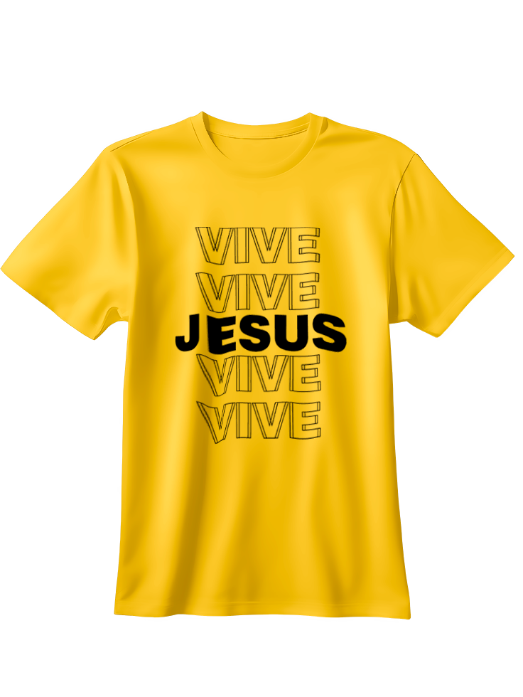 Camiseta vive Jesús