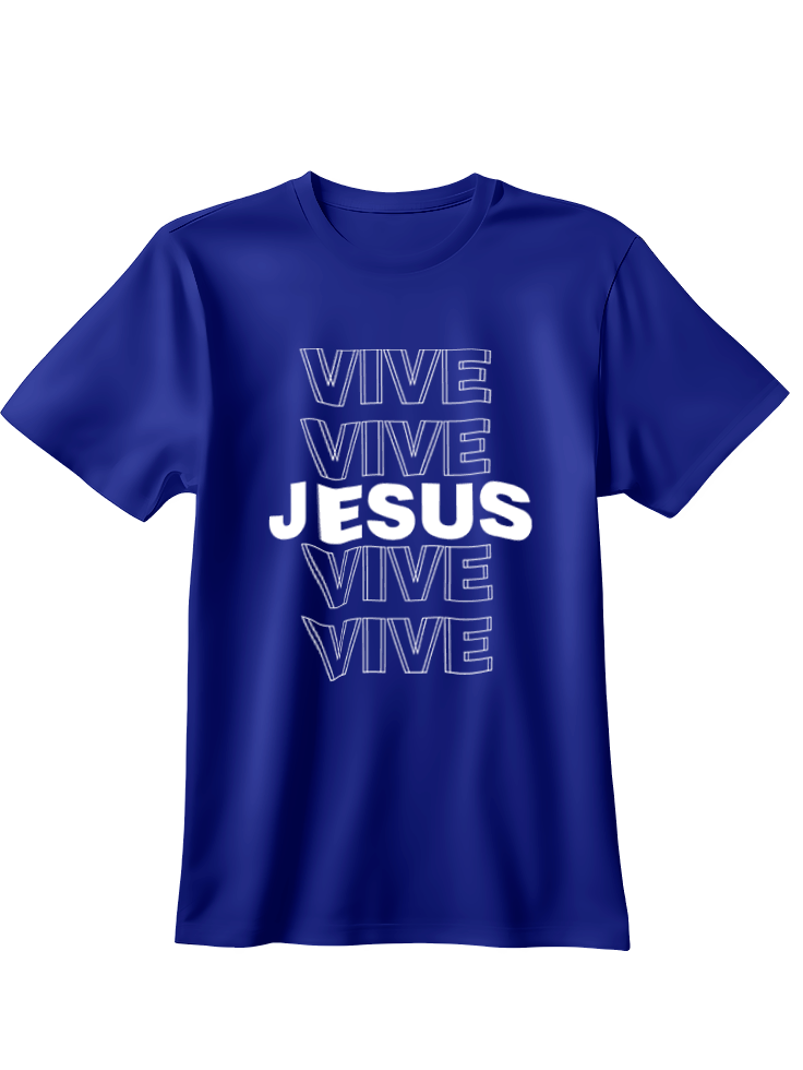 Camiseta vive Jesús