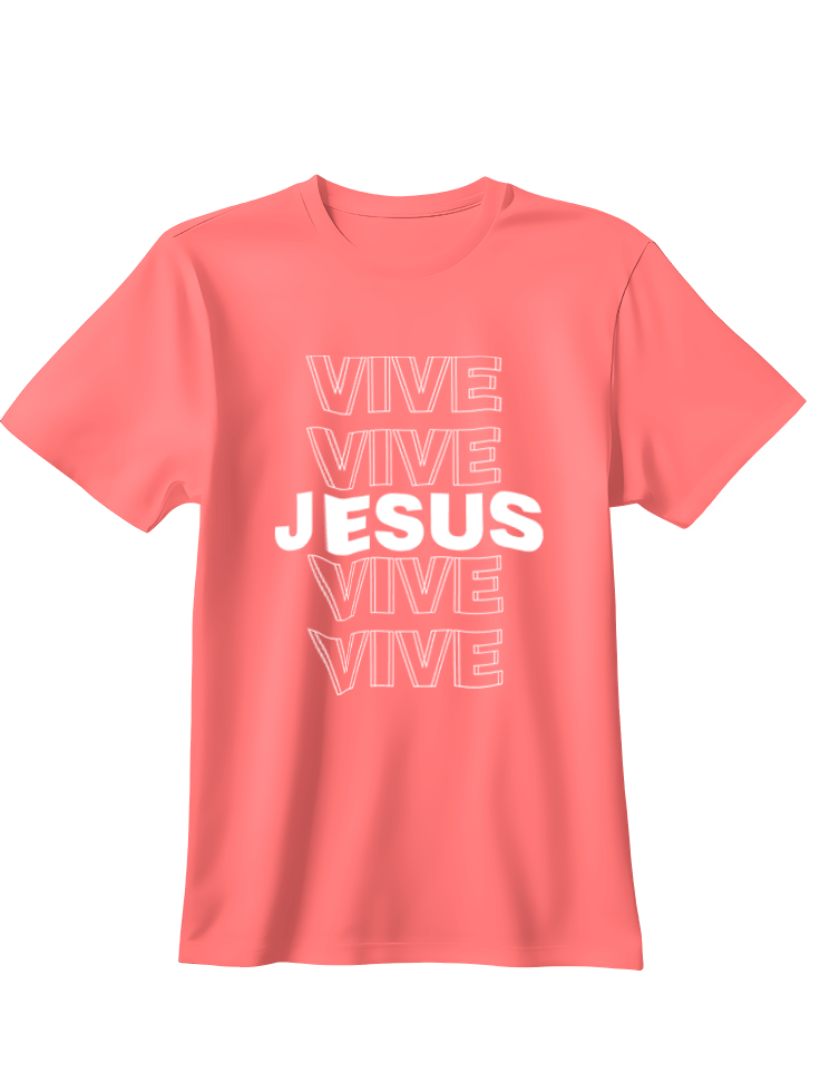 Camiseta vive Jesús