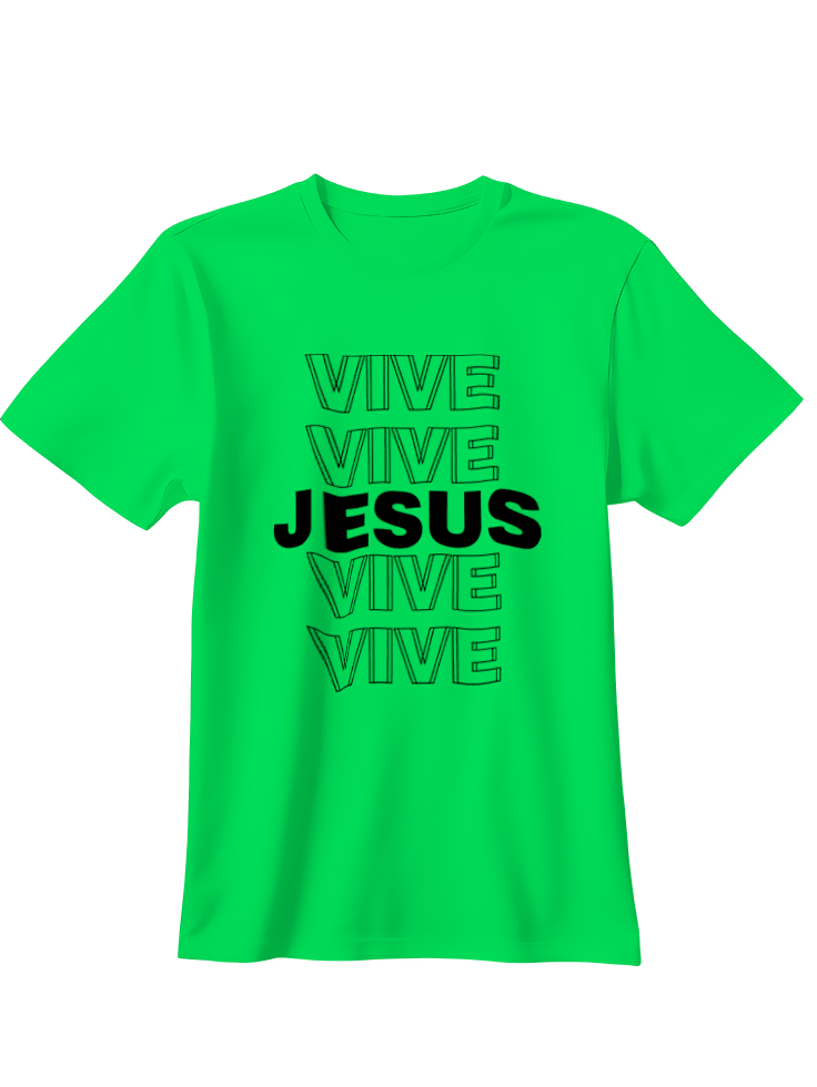 Camiseta vive Jesús