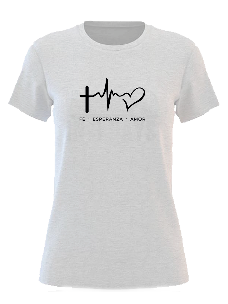 Blusa Fe-esperanza-amor