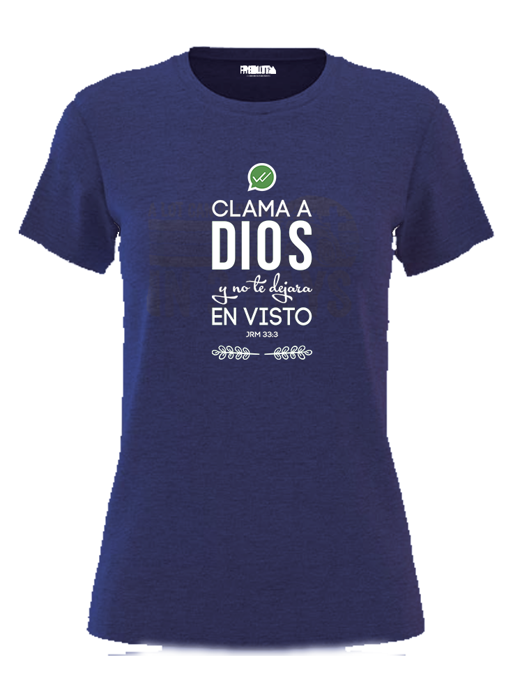 Blusa clama a Dios
