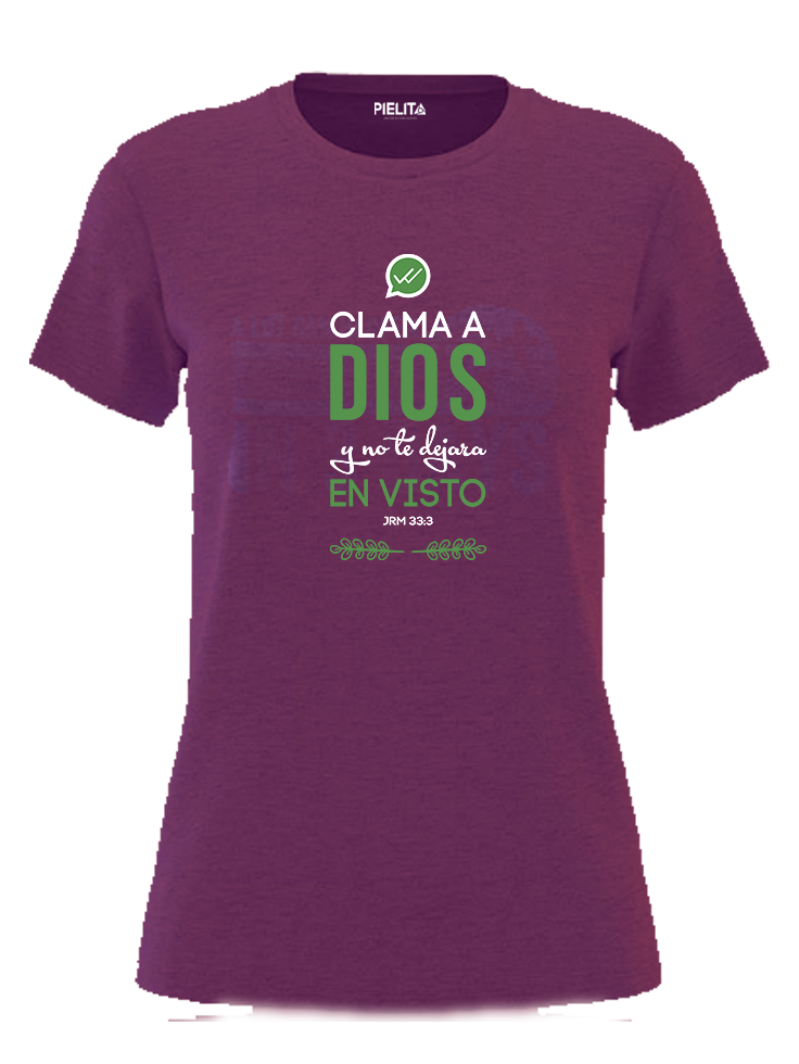 Blusa clama a Dios