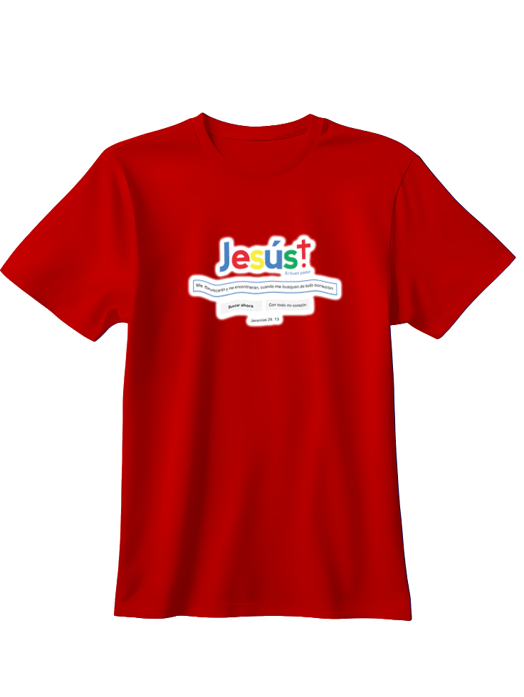 Camiseta buscar a hora a Jesús