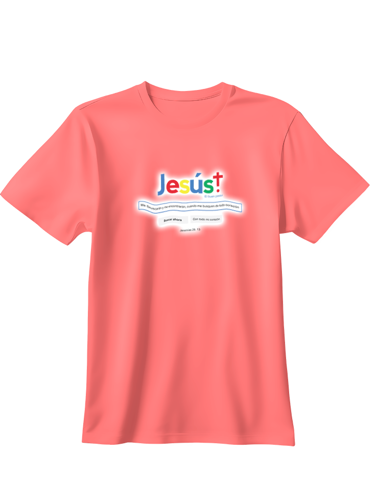 Camiseta buscar a hora a Jesús