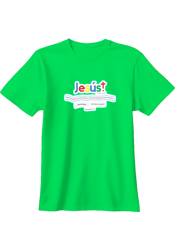 Camiseta buscar a hora a Jesús