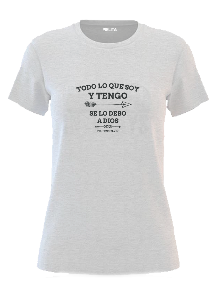 Blusa todo se lo debo a Dios