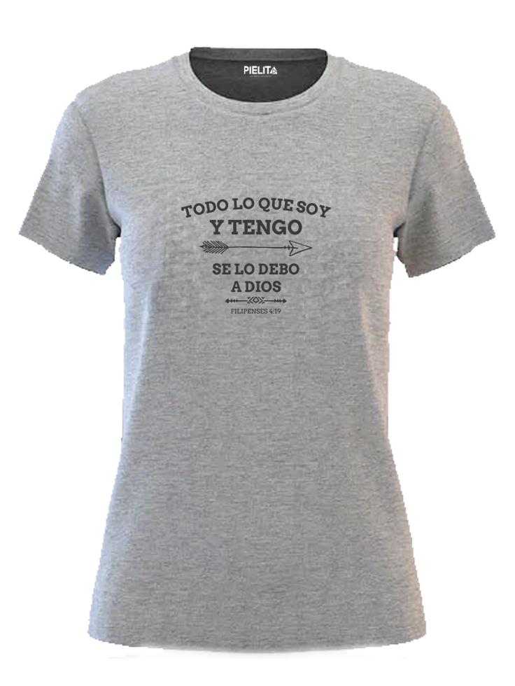 Blusa todo se lo debo a Dios