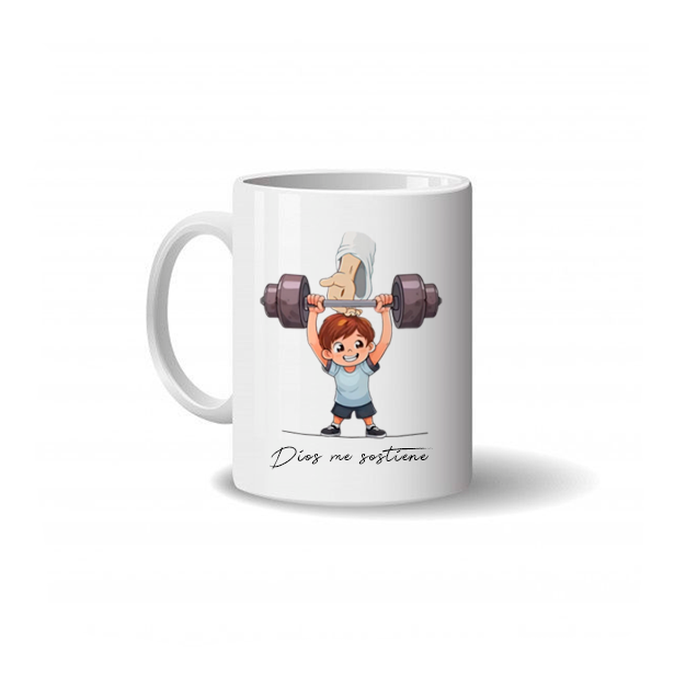 Taza Dios me sostiene