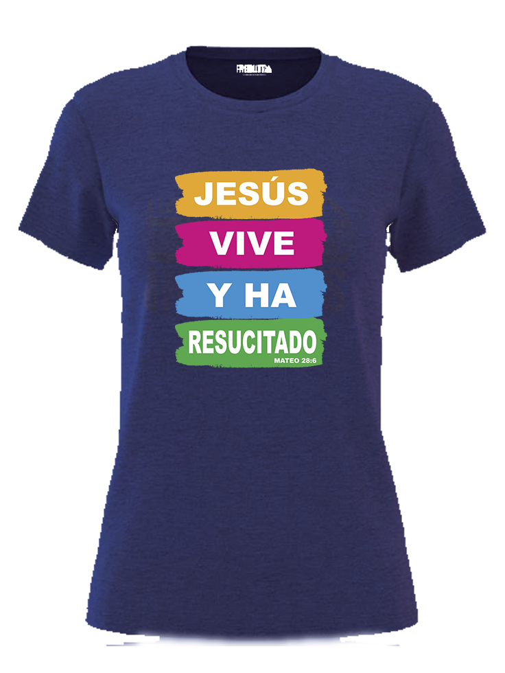 Blusa Jesús vive y a resucitado