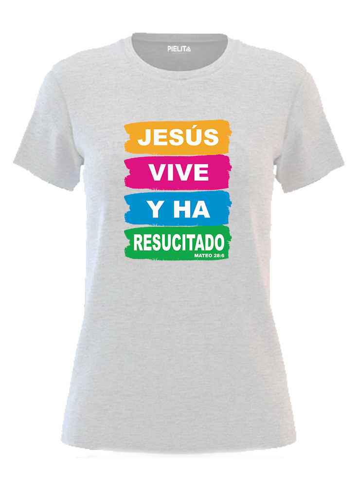 Blusa Jesús vive y a resucitado