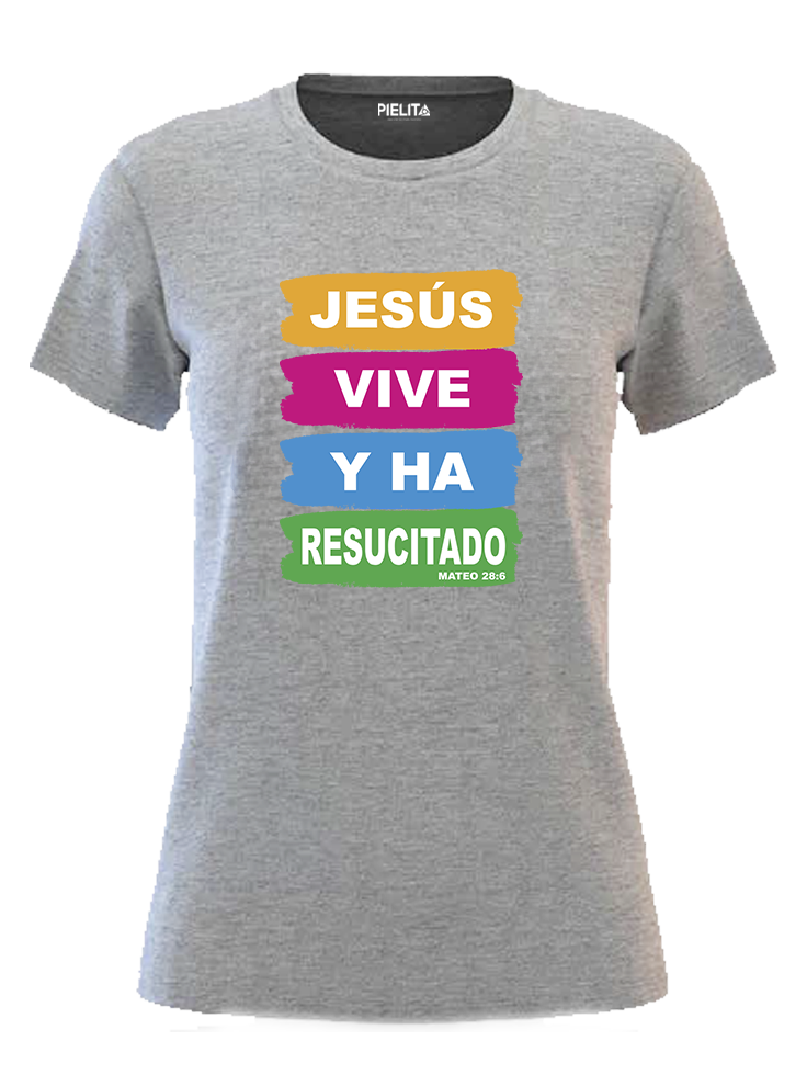 Blusa Jesús vive y a resucitado