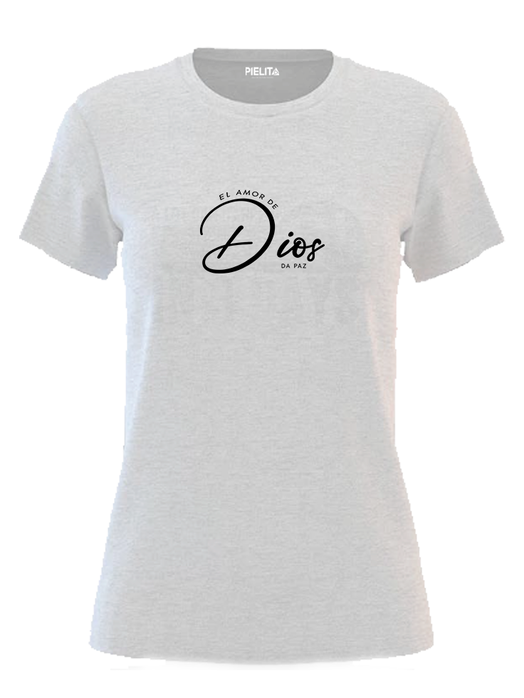 Blusa el amor de Dios da paz