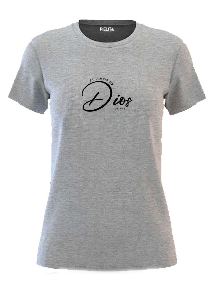 Blusa el amor de Dios da paz