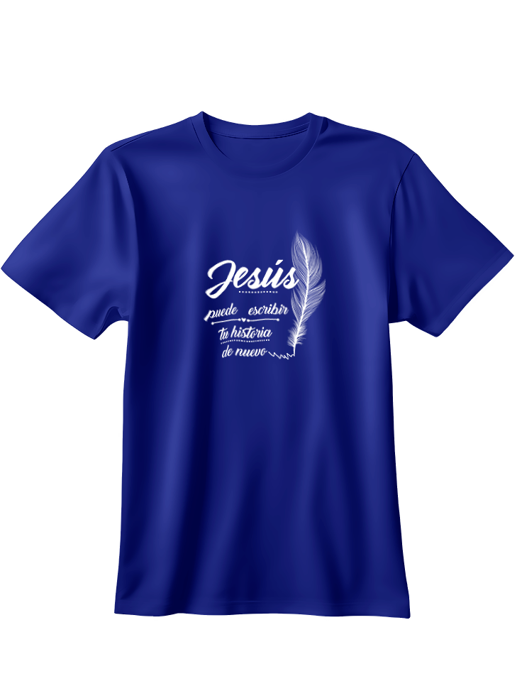 Camiseta Jesús puede reescribir tu historia