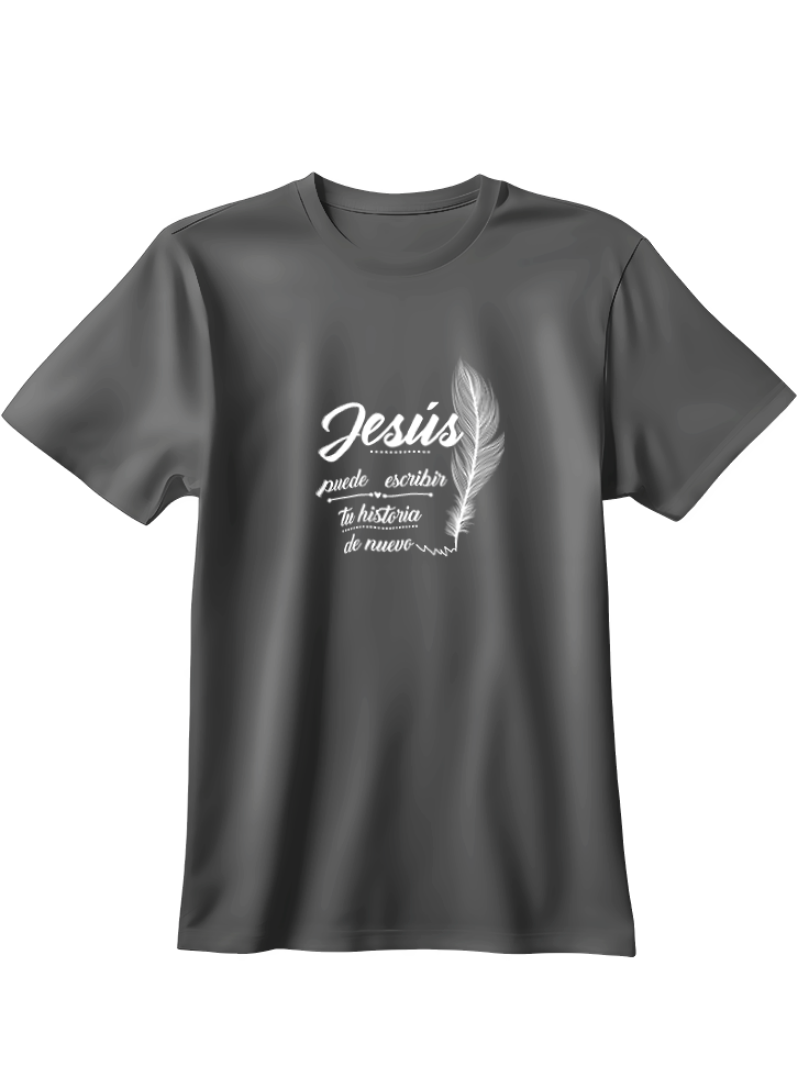 Camiseta Jesús puede reescribir tu historia