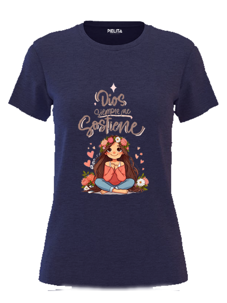 Blusa Dios siempre me sostiene