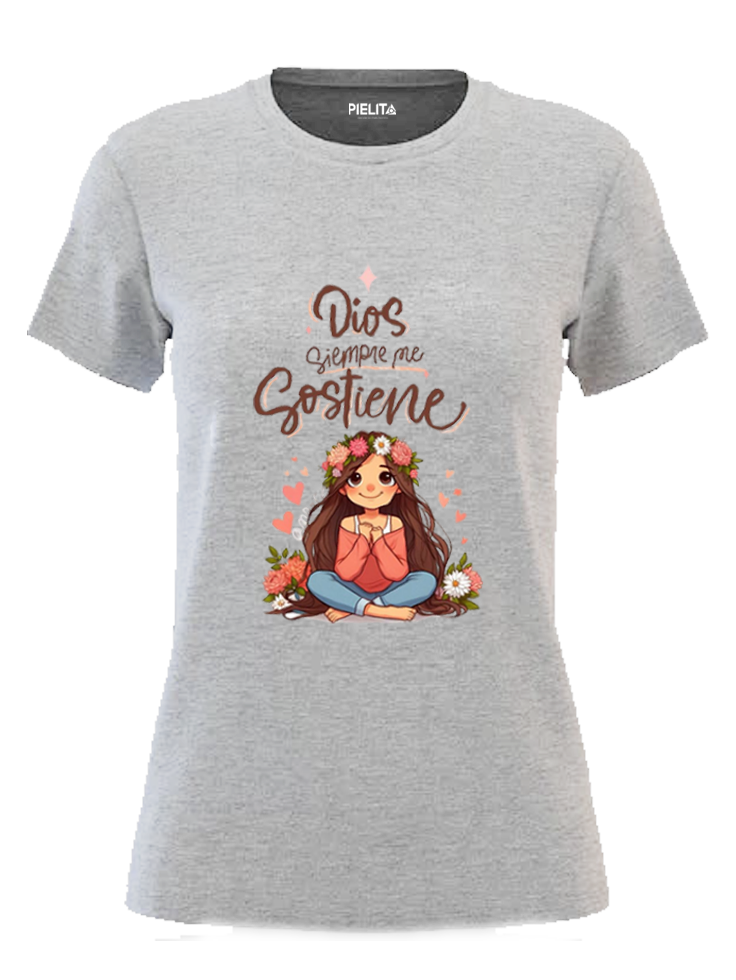 Blusa Dios siempre me sostiene