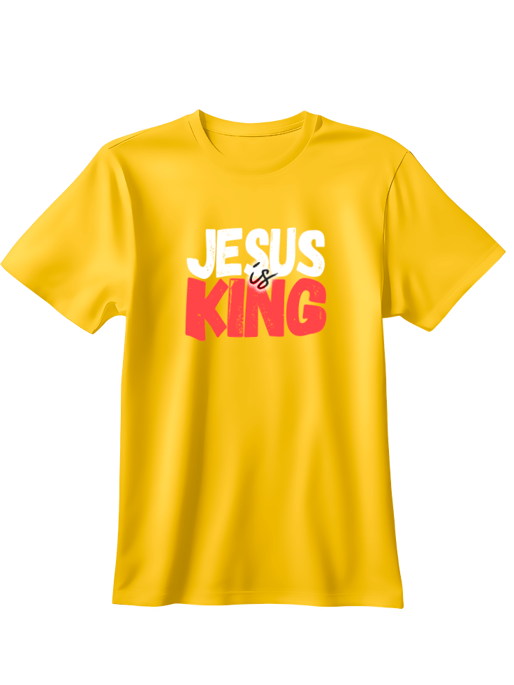 Camiseta Jesús is King
