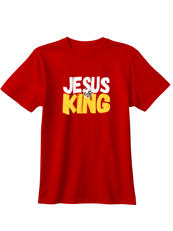 Camiseta Jesús is King