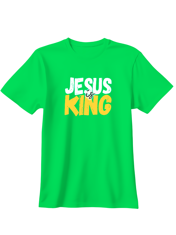 Camiseta Jesús is King