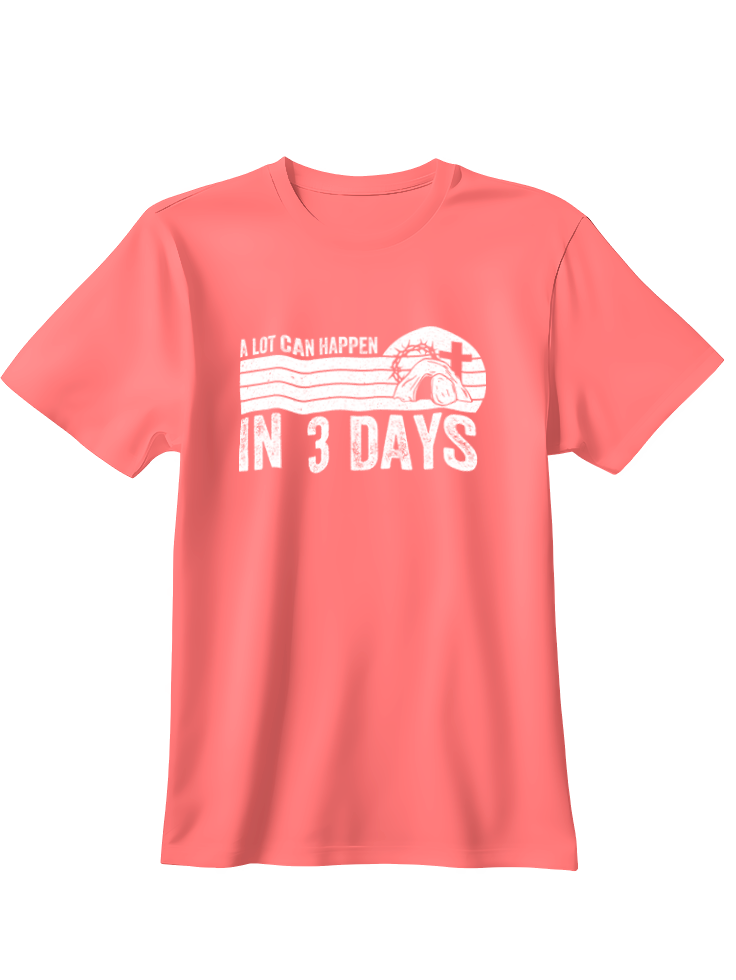 Camiseta In 3 days (al tercer día)