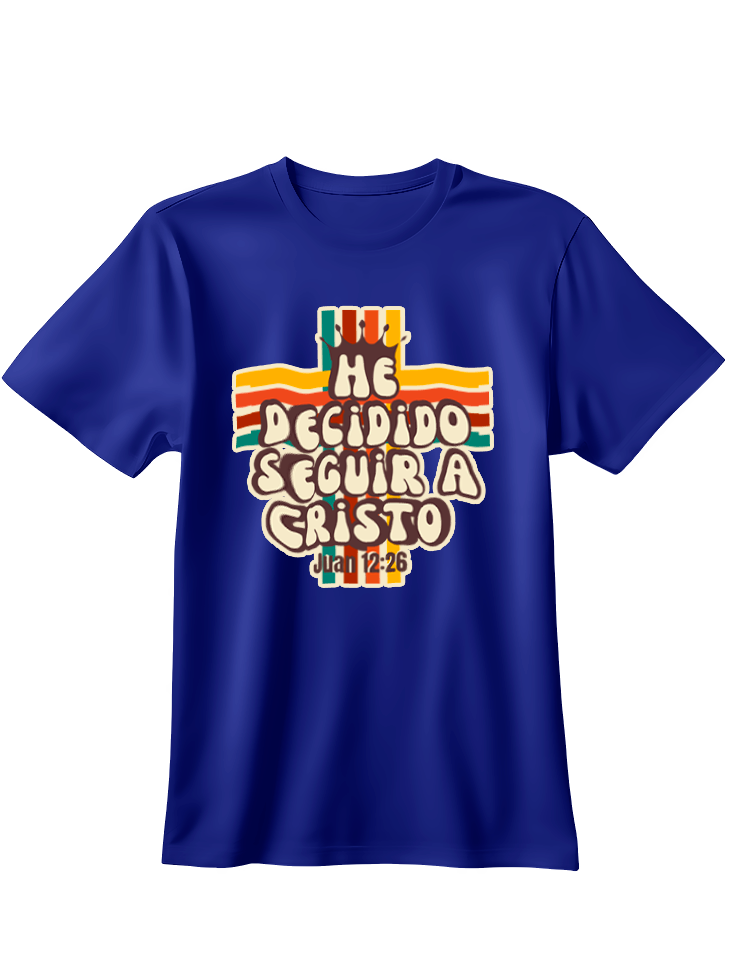 Camiseta He decidido seguir a Cristo