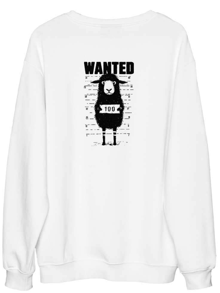 Sudadera ovejita wanted 100-Recuperado