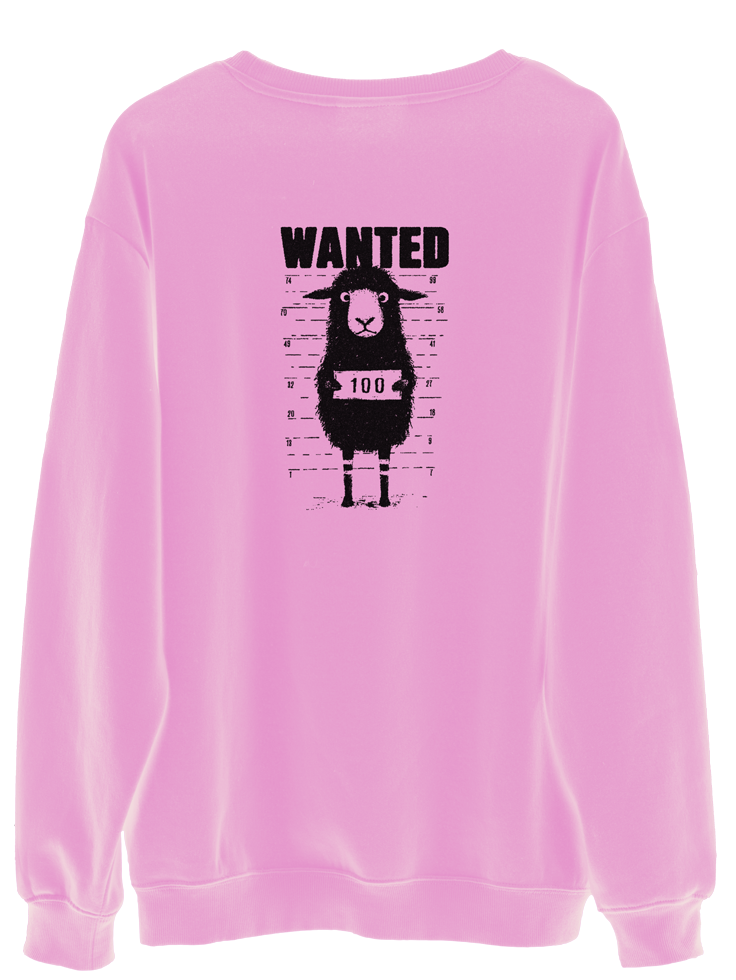 Sudadera ovejita wanted 100-Recuperado